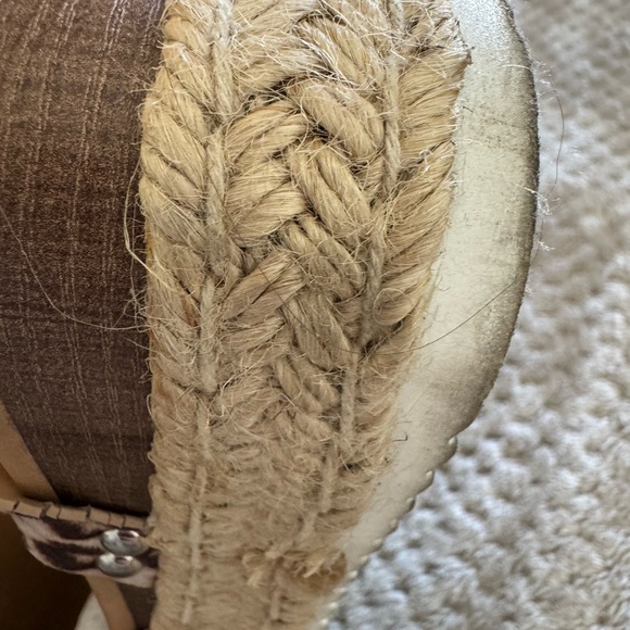 Soda Leopard Print Espadrille Sandals, Size 8.5 - Picture 11 of 12